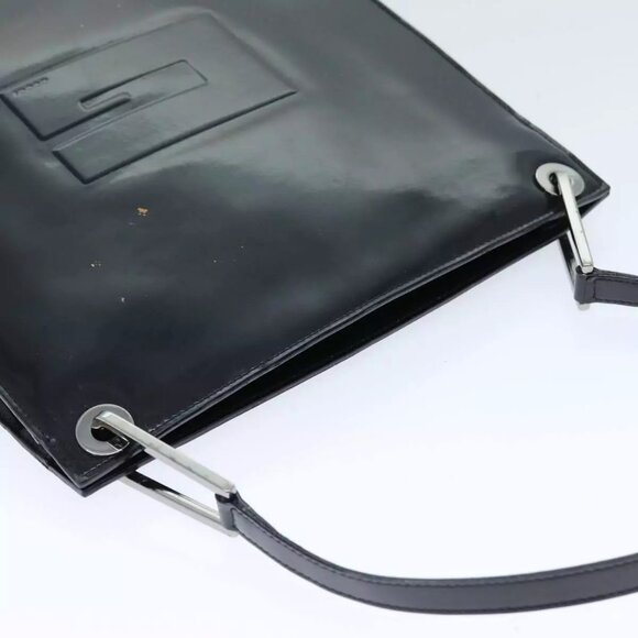 GUCCI Shoulder Bag Patent leather Black - Picture 10 of 16
